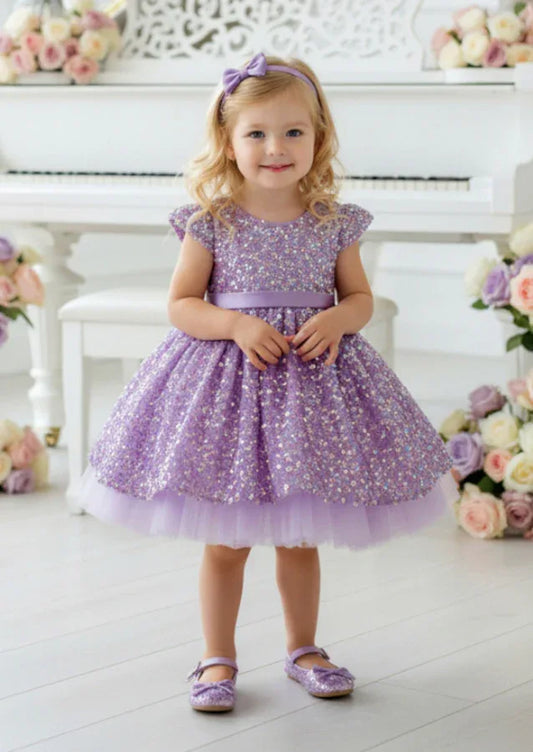 Celeste Dress Purple - Lillifara