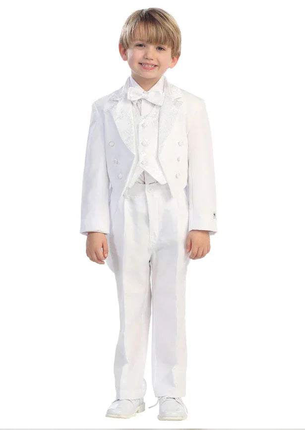 Classic Tailcoat Suit White - Lillifara