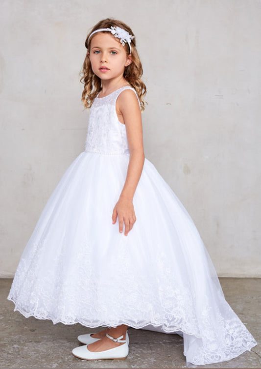 Abby Gown White
